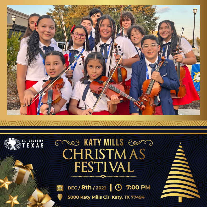 Katy Mills Christmas Festival - El Sistema Texas