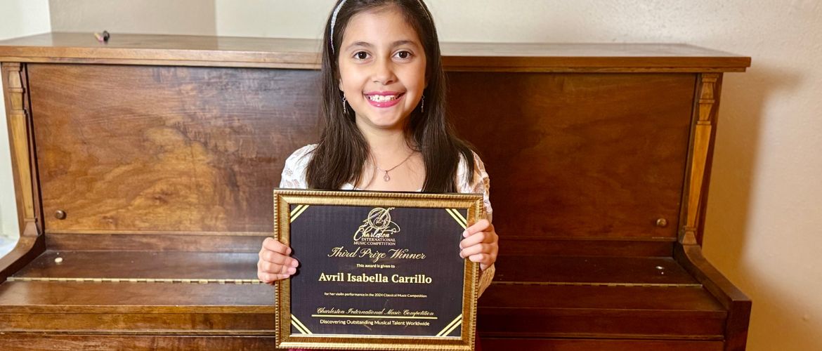 Avril Carrillo won an international music award.